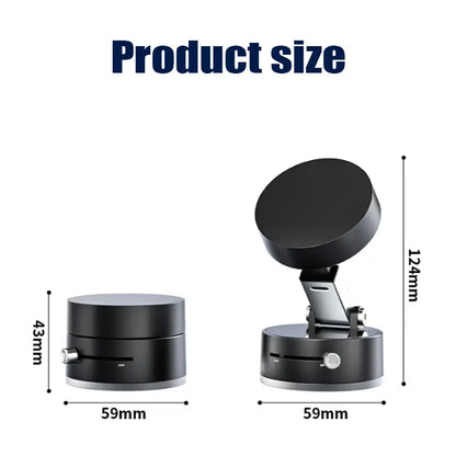 Magnetic Suction Phone Mount | Essential Universal Holder for Desk, Car & More