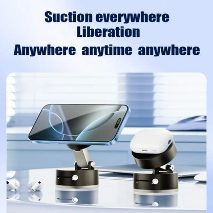 Magnetic Suction Phone Mount | Essential Universal Holder for Desk, Car & More